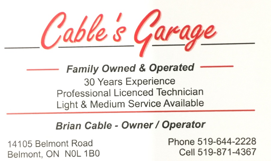 Cable's Garage